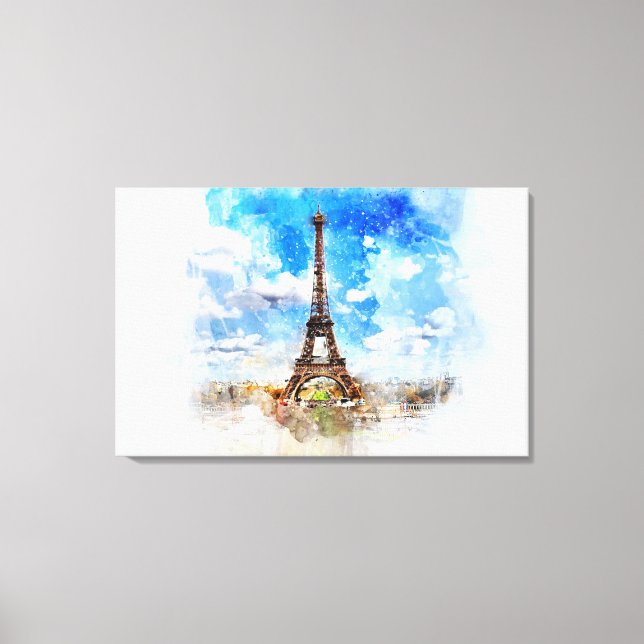 Paris Canvas Print (Front)