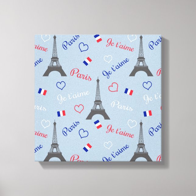 Paris Canvas Print (Front)