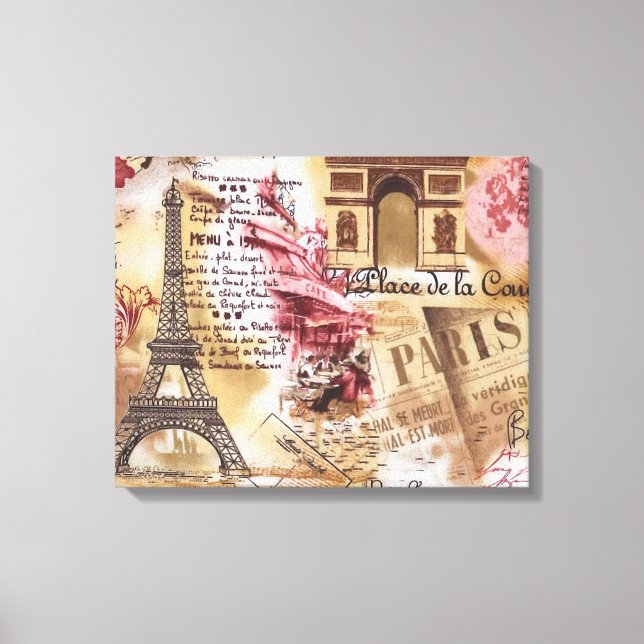 Paris Canvas Print (Front)