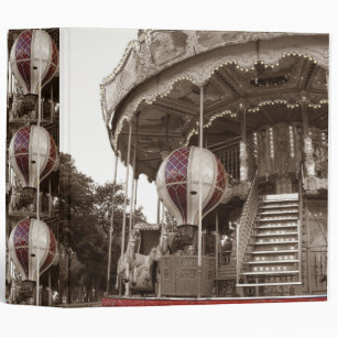 Paris Carousel Binder