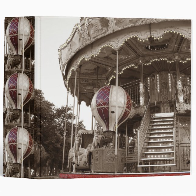 Paris Carousel Binder (Front/Spine)