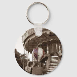 Paris Carousel Keychain