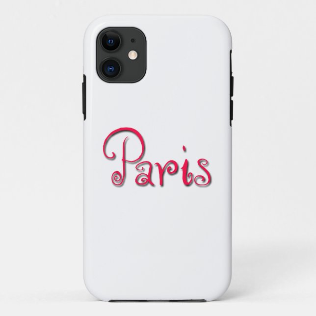 Paris Case-Mate iPhone Case (Back)