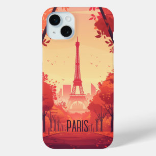 Paris iPhone 15 Mini Case