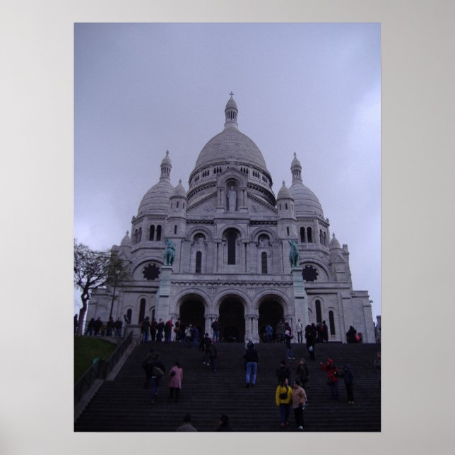 Paris Cathedral Poster (Front)