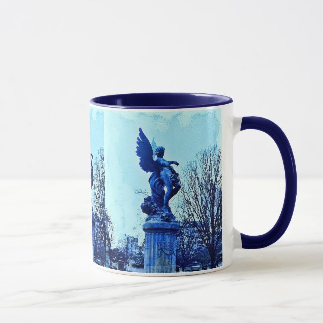 Paris Cemetary Angel Mug (Right)