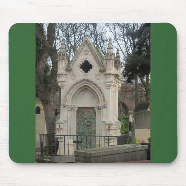 Paris Cemetary Mouse Pad (Front)