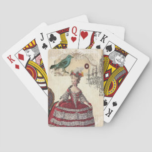 Paris Chandelier french queen  Marie Antoinette Playing Cards