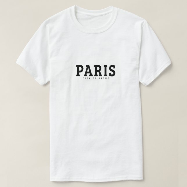 Paris - City of light T-Shirt (Design Front)