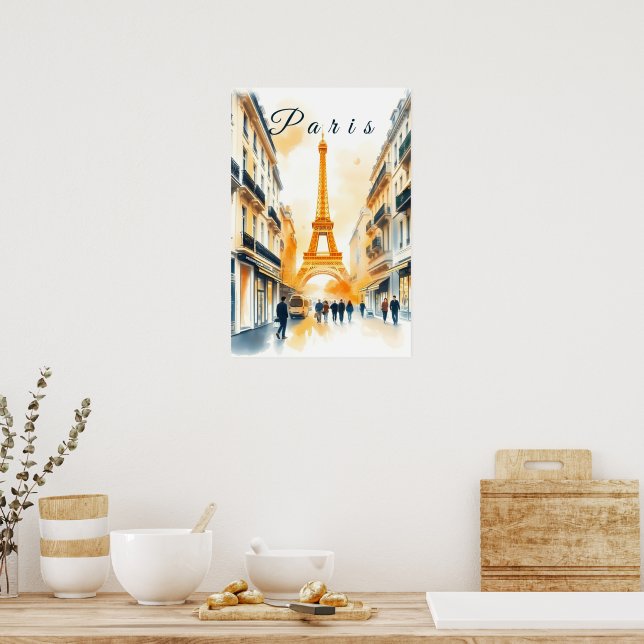 Paris city  poster (Kitchen)
