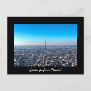 Paris Cityscape Postcard