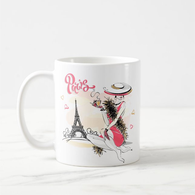 Paris & Coffee Mug (Left)