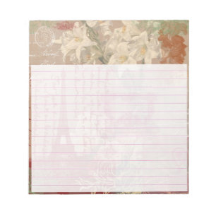 Paris collage notepad