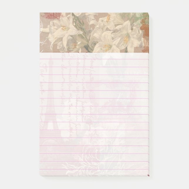 Paris collage post-it notes (Front)