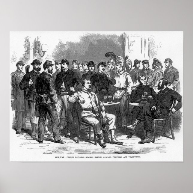 Paris Defence Forces Poster (Front)