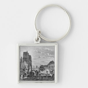 Paris, demolition of a part of the Cite Keychain