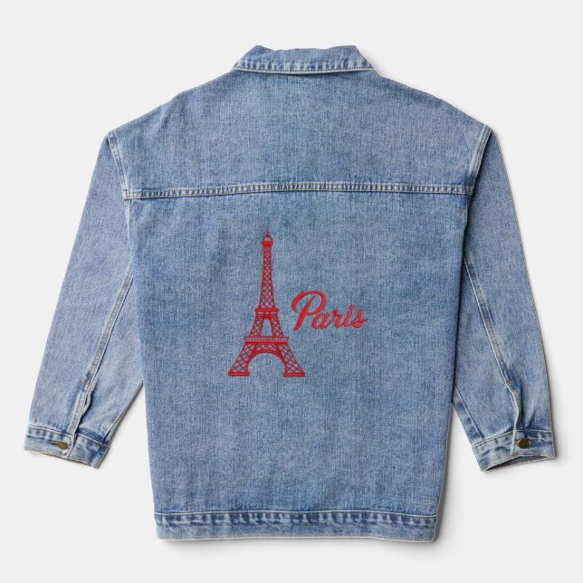 Paris Denim Jacket (Back)