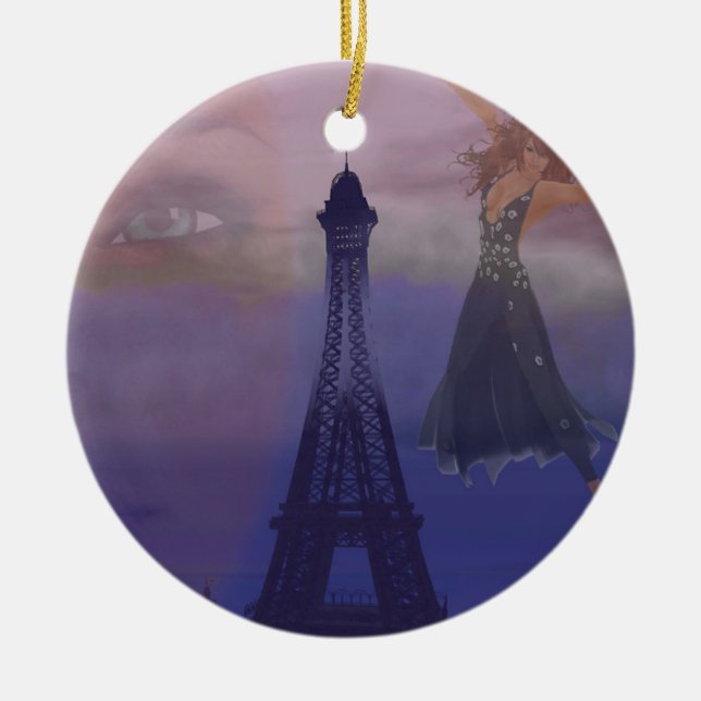 Paris Dreams Ornament (Front)