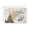 Paris Effiel Tower  Butterfly Wedding Invitation