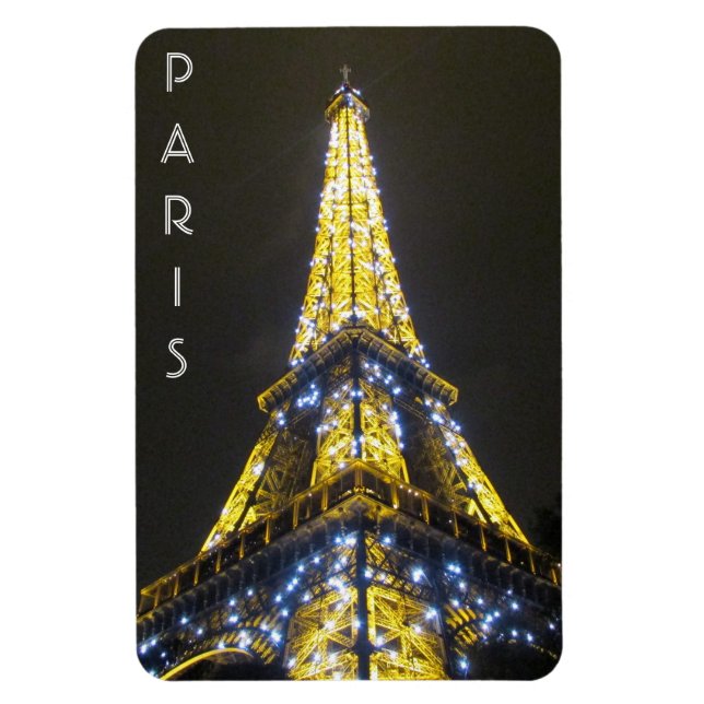 paris eiffel nights magnet (Vertical)