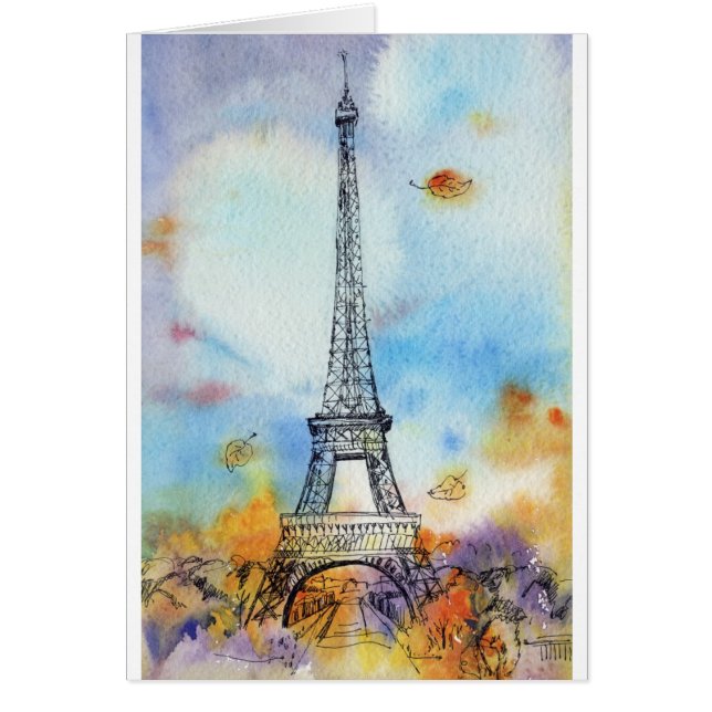 Paris. Eiffel Tower. (Front)