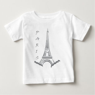PARIS Eiffel Tower Baby T-Shirt