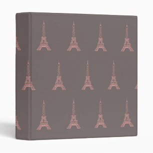Paris Eiffel Tower Binder