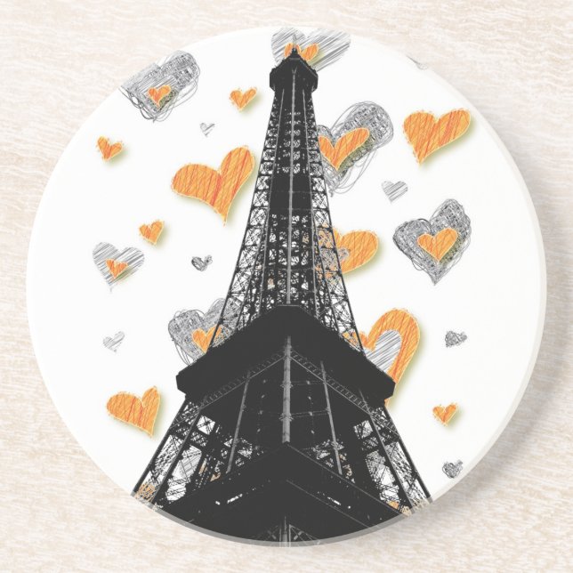 Paris Eiffel Tower Coaster (Front)