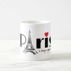 Paris Eiffel Tower Design Mug