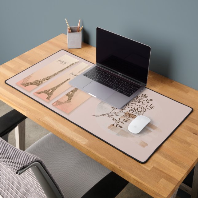 Paris Eiffel Tower Desk Mat (Office 2)