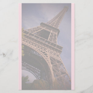 Paris Eiffel Tower Famous Landmark Photo Stationery
