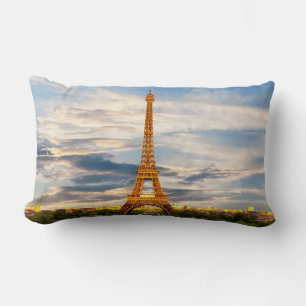 Paris / Eiffel tower Lumbar Pillow