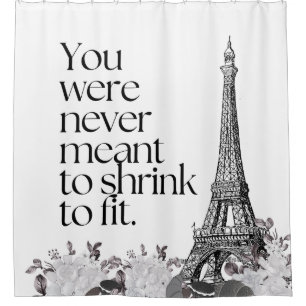Paris Eiffel Tower Motivational Quote Wall Art