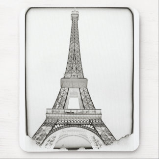 Paris Eiffel Tower Mouse Pad