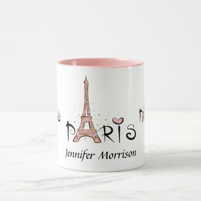 Paris Eiffel Tower Mug (Center)