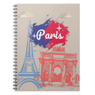 Paris Eiffel Tower Notebook