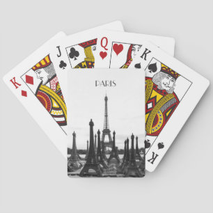 Paris Eiffel Tower playing cards