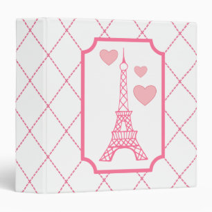 Paris Eiffel Tower Scrapbook Binder