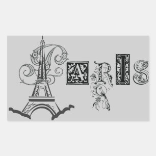 Paris Eiffel Tower Sticker