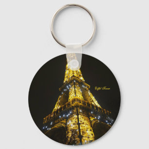 Paris. Eiffel Tower.  Tote Bag Keychain