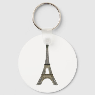 Paris: Eiffel Tower: Vector Drawing: Keychain