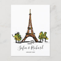 Paris Engagement proposal, anniversary couple gift