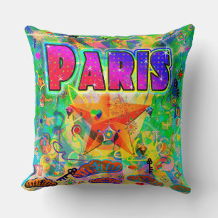 Paris Epoch Hour Pillow