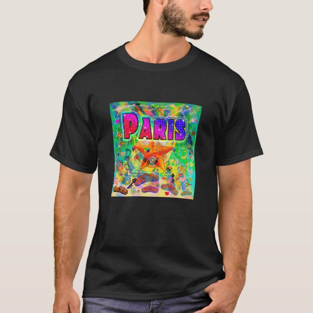 Paris Epoch Hour T-Shirt (Front)