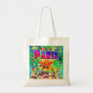 Paris Epoch Hour Tote Bag