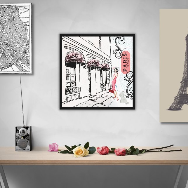 Paris et la mode toile étirée (Créateur téléchargé)