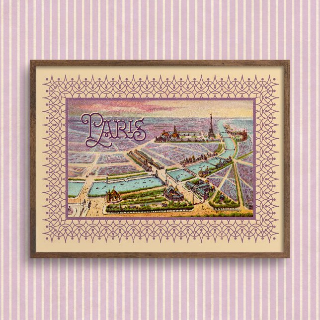 Paris Expo 1900 Poster with Title (Creator Uploaded)