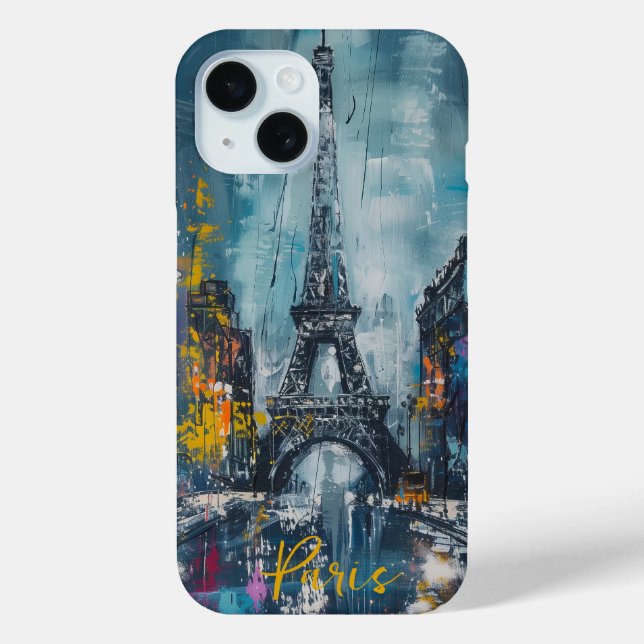 Paris Fashion Night Case-Mate iPhone Case (Back)