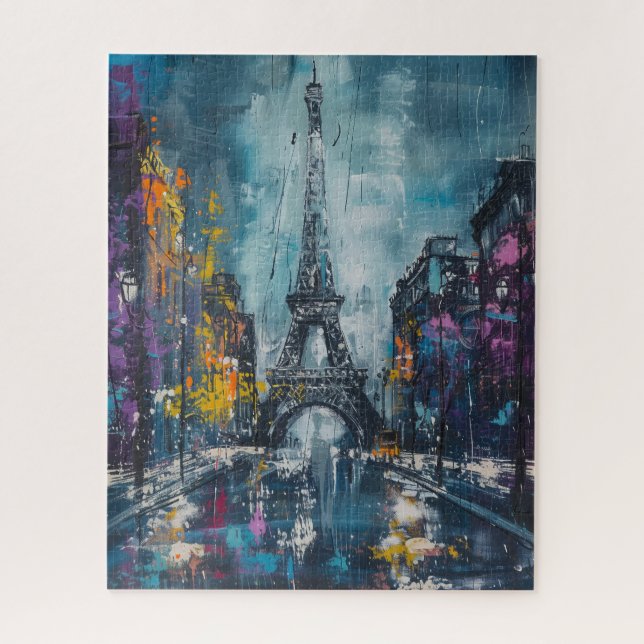 Paris Fashion Night Jigsaw Puzzle (Vertical)