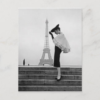 Paris Fashion Postcard